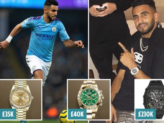 Sao Man City bị mất trộm đồng hồ trị giá hơn 14 tỷ đồng