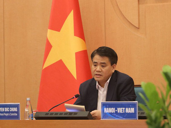 Chủ tịch Hà Nội chia sẻ kinh nghiệm chống dịch Covid-19 với Thị trưởng 40 thành phố