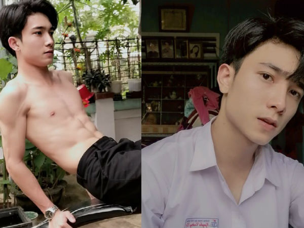 Nam sinh 2002 sở hữu body săn chắc 6 múi, góc nghiêng thần thánh đẹp tựa soái ca ngôn tình