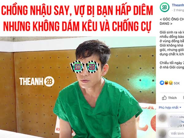 Page Theanh28 bị kêu gọi tẩy chay vì đăng bài xuyên tạc, cợt nhả nạn nhân vụ án hiếp dâm