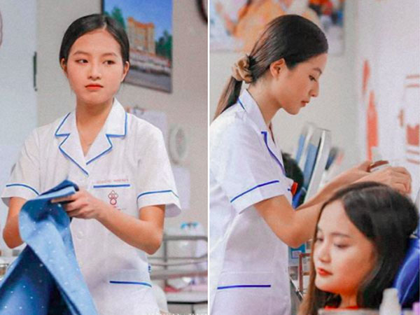 Dân mạng sốt rần rần với loạt ảnh chụp nữ điều dưỡng xinh đẹp nhưng lại bất ngờ khi biết được danh tính
