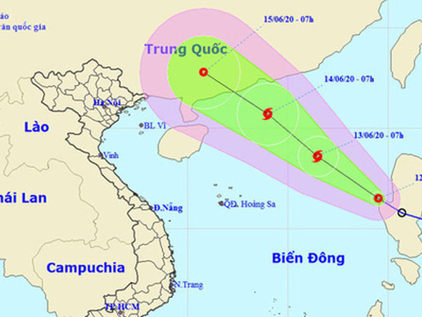 Áp thấp nhiệt đới vào Biển Đông gây gió giật cấp 11, có khả năng thành bão
