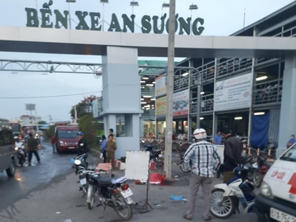 Đã bắt nghi can đâm chết tài xế xe công nghệ ngay trước bến xe An Sương
