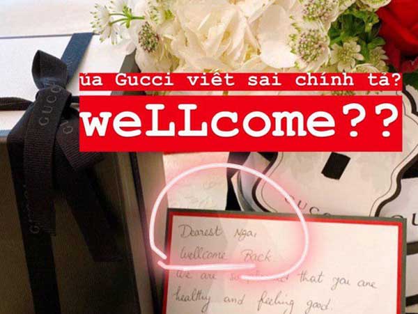 Khoe nhận được quà từ thương hiệu nổi tiếng, Rich kid Nga Nguyễn bị dân tình 'soi' lỗi chính tả cơ bản