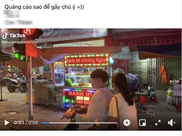 Dở khóc dở cười với slogan 'bá đạo' của hàng bánh mì, nghe thì vô lý mà lại hợp lý không tưởng