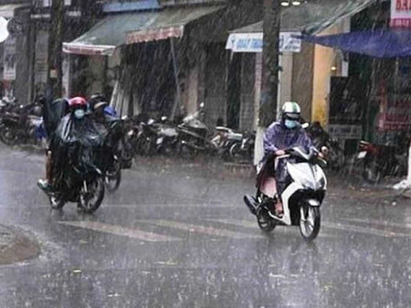 Miền Bắc đề phòng lốc, sét, mưa đá và gió giật mạnh