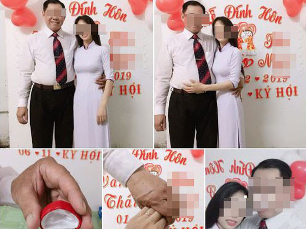 Vụ thầy giáo 53 tuổi đính hôn với học trò cũ 21 tuổi: Từng nhận nữ sinh làm con nuôi và có biểu hiện thân thiết từ khi còn ngồi trên ghế nhà trường