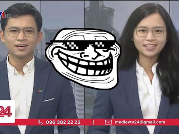 VTV24 'bắt sóng' cực nhanh trào lưu chuyển đổi khuôn mặt từ nam thành nữ, lần này chàng BTV lại tự cà khịa chính mình