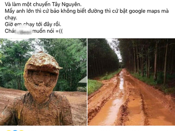 Nam thanh niên 'khóc thét' vì pha xử lý cồng kềnh của Google Maps, nhìn cảnh tượng khốn khổ của anh chàng không ai nhịn được cười
