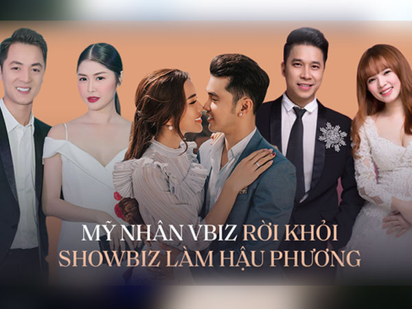 Dàn mỹ nhân Vbiz rời showbiz về làm hậu phương: Thuỷ Anh được cưng như bà hoàng, ai ngờ bà xã Lê Hoàng - Ưng Hoàng Phúc từng nổi một thời