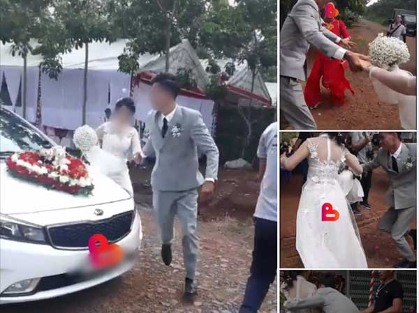 Cô dâu mang bầu, mẹ chồng bắt đi vào từ cửa sau trong đám cưới và hành động bất chấp của chú rể khiến dân tình trầm trồ vỗ tay