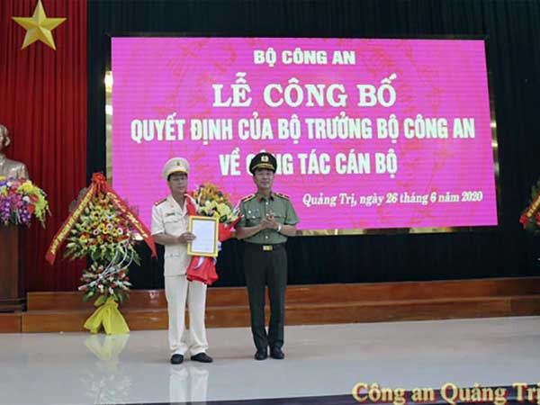 Đại tá Nguyễn Văn Thanh làm Giám đốc Công an tỉnh Quảng Trị