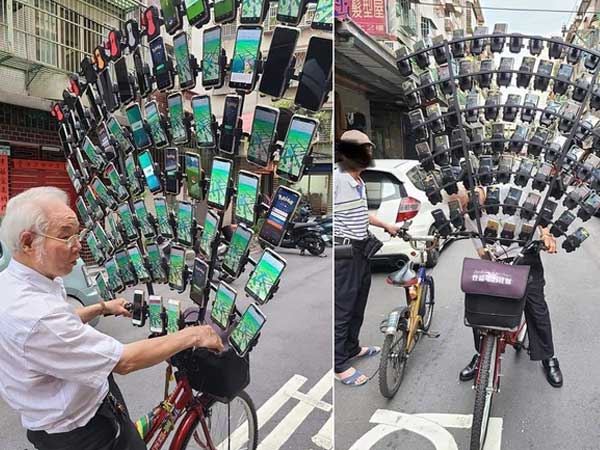 'Ông chú Pokemon' nâng cấp xe săn thú ảo