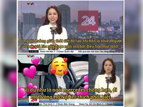 VTV vừa có màn 'cà khịa' căng cực khi nhắc đến câu 'ngồi xe Mẹc đi một vòng Hà Nội' từ ồn ào của Quang Hải
