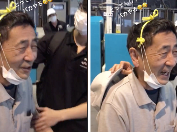 Để tránh đau tai mà vẫn phòng được Covid-19, cụ ông người Nhật đã có cách đeo khẩu trang khiến nhiều người bất ngờ