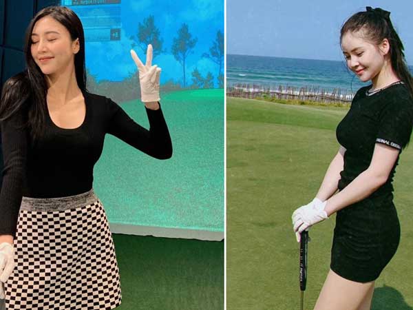 Loạt gái đẹp đồng loạt khoe dáng ở sân golf, chỉ 1 bức ảnh biết ngay khí chất và sang cỡ nào!
