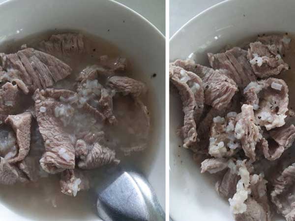 Nhờ chồng nấu cháo cho ăn, vừa nhìn 'thành phẩm' cô vợ đang ốm lại muốn ốm hơn