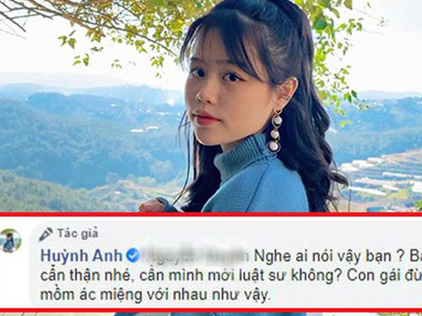 Huỳnh Anh (bạn gái Quang Hải) muốn 'mời luật sư' khi bị anti-fan làm phiền trên Facebook cá nhân