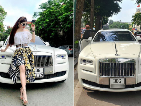 Bà chủ xinh đẹp buôn kim cương, đi Rolls-Royce tại Hà Nội là ai?