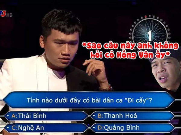 Màn tấu hài của Trung Ruồi - Xuân Nghị tại 'Ai là triệu phú': Sự thật còn gây cười hơn!