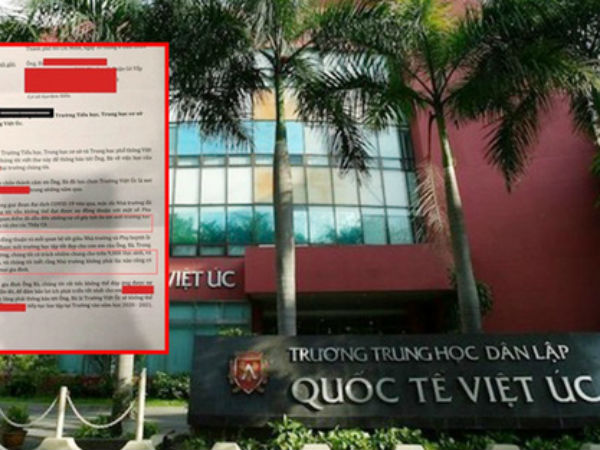 Nhiều phụ huynh trường Quốc tế Việt Úc sốc nặng khi nhận thư 'không thể tiếp tục tiếp nhận', dù học phí đã đóng đầy đủ và con đang học cuối cấp
