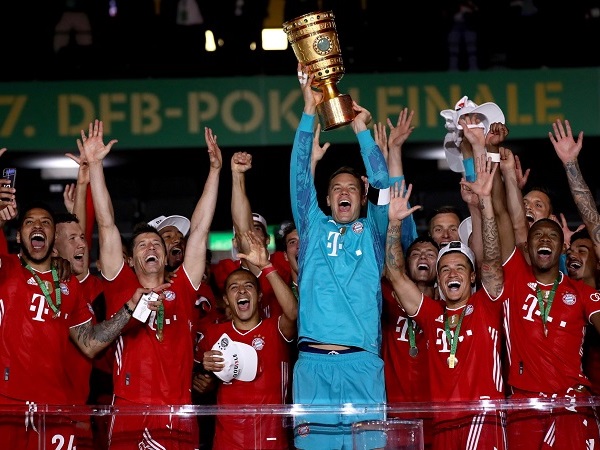 Lewandowski lập cú đúp, Bayern Munich đoạt Cup quốc gia Đức