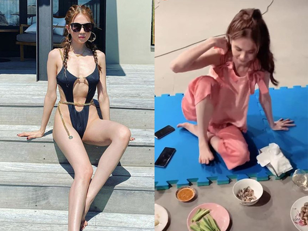 Nổi tiếng là mỹ nhân sở hữu thân hình nóng bỏng bậc nhất showbiz, Ngọc Trinh nhiều lần khiến dân tình hoảng hốt khi để lộ khoảnh khắc gầy 'trơ xương'