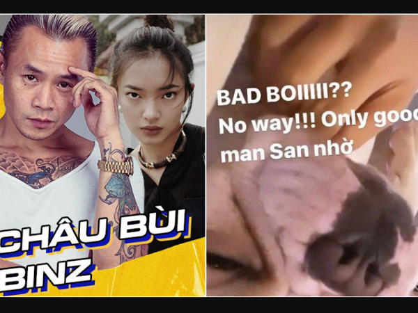 Vừa bị khui chuyện hẹn hò, Châu Bùi đã ngay lập tức lên tiếng bênh Binz không phải 'bad boy'?
