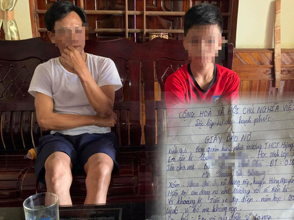 Nam sinh lớp 7 bị gọi lên viết 'giấy báo nợ' với trường vì nợ 162 nghìn đồng tiền gửi xe