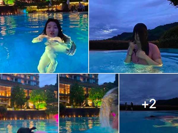 Tạo dáng muốn gãy cổ để nhờ bạn thân chụp ảnh ở hồ bơi, cô gái trẻ 'câm nín lời' khi nhận về loạt ảnh đầy 'khuyết tật'