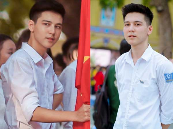 Nhan sắc hiện tại của hotboy cầm cờ nổi đình đám 3 năm về trước