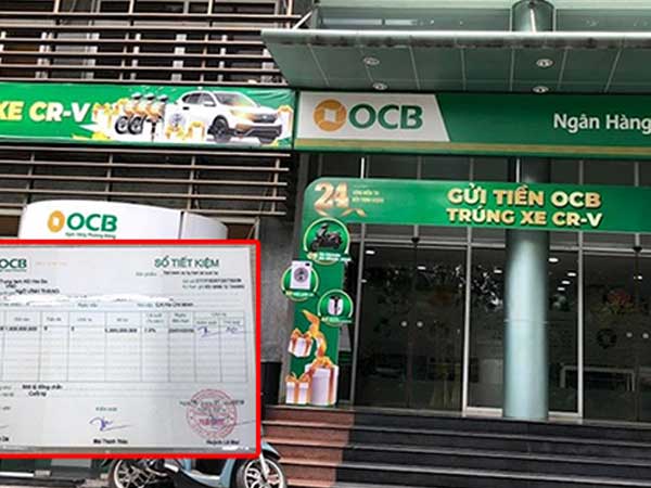 Khách hàng tố sổ tiết kiệm gần 6 tỷ đồng 'bốc hơi', ngân hàng nói gì?