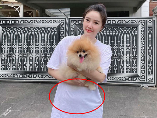 Bảo Thy lộ vòng 2 lớn thấy rõ làm rộ nghi vấn mang thai
