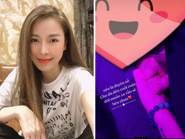 Quế Vân công khai bạn trai mới bằng bức ảnh nắm tay đầy tình tứ, nhất quyết giấu kín danh tính 'nửa kia'