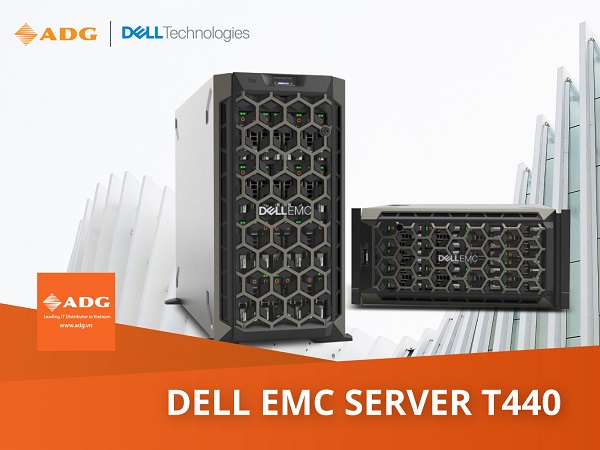 Dell EMC PowerEdge T440 – Chiếc máy chủ lý tưởng cho doanh nghiệp vừa và nhỏ