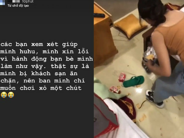 Nam thanh niên đăng clip vụ bày bẩn ra phòng khách sạn ở Vũng Tàu: 'Nhóm mình luôn trong tình trạng lo sợ và hối hận'