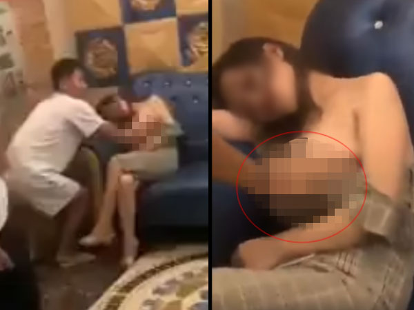 Cô gái say xỉn bị nam thanh niên sàm sỡ vòng 1 khiến nhiều người phẫn nộ