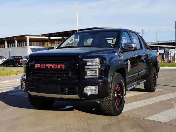 Xe bán tải Trung Quốc Foton Da Jiang Jun nhái thiết kế Ford F-150 Raptor