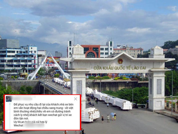 Phẫn nộ nhà xe công khai quảng cáo nhận đưa khách từ bên kia biên giới về nước, cam kết có đường 'né cách ly' Covid-19