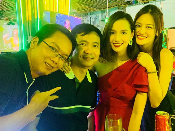 Đoàn phim Tình yêu và tham vọng tưng bừng mở tiệc đóng máy, Nhan Phúc Vinh vắng mặt nhưng vẫn không quên 'troll' Lã Thanh Huyền