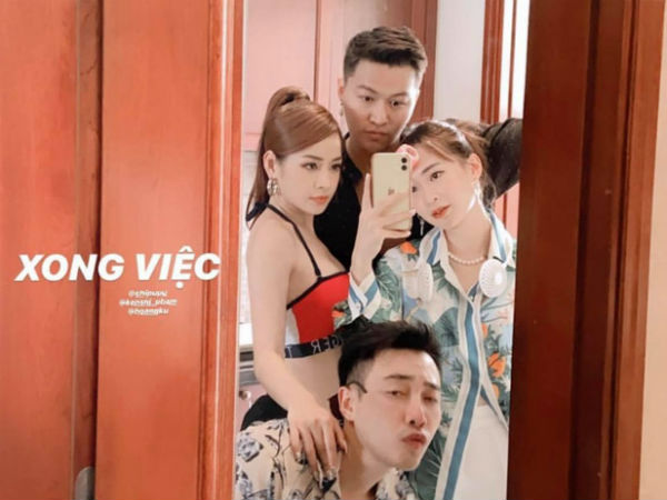 SunHT lần đầu khoe ảnh có đủ mặt Chi Pu, Kenshj Phạm 'gốc mít' và Hoàng Ku: Hội bạn thân mới đây sao?