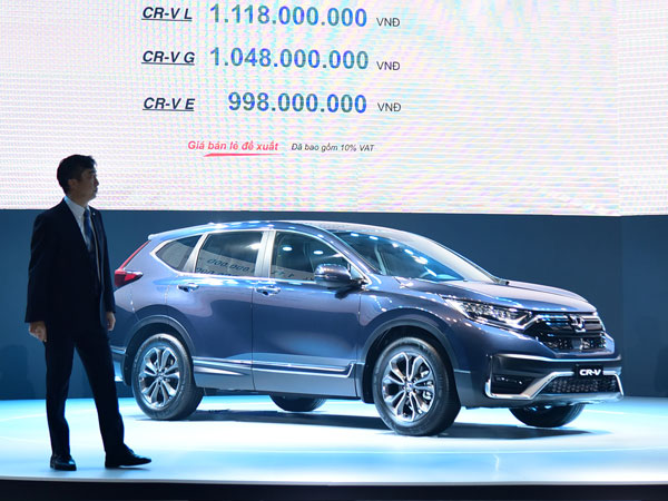 Hưởng ưu đãi 50% trước bạ, đây là giá lăn bánh của Honda CR-V 2020 vừa ra mắt