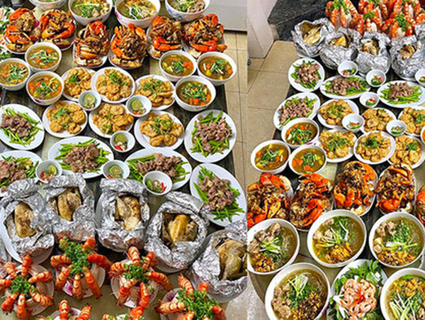 Dâu trưởng vào bếp 'quẩy' 6 mâm cỗ tươm tất đâu ra đó, dân mạng loá mắt vì món nào món nấy hấp dẫn như nhà hàng
