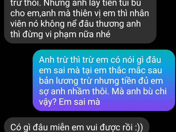Cô gái hay đi làm muộn khoe được người yêu làm sếp bỏ tiền túi ra bù lương, nghĩ mình phát 'cẩu lương' ai dè bị mắng lại