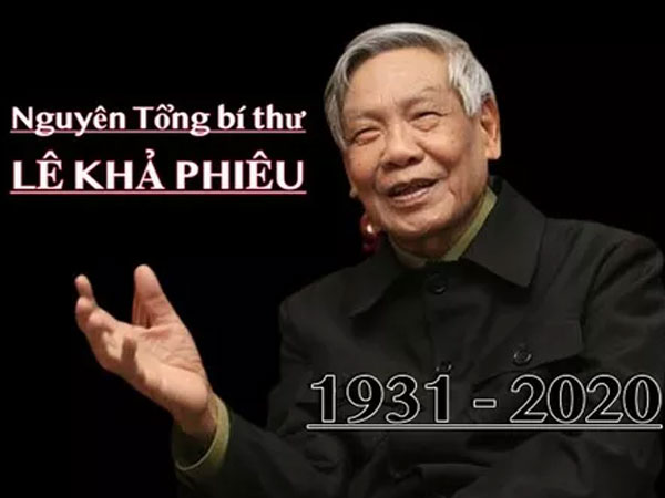 Tổ chức quốc tang nguyên Tổng Bí thư Lê Khả Phiêu trong 2 ngày 14 và 15-8
