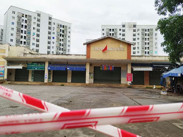 Có đến 3 trường hợp mắc COVID-19 đặt chân đến, Đà Nẵng đóng cửa một chợ dân sinh