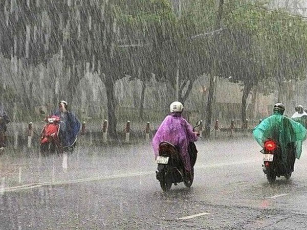 Bắc Bộ có mưa rào và dông diện rộng