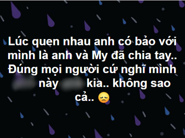 Lộ diện tài khoản FB tự nhận là 'tiểu tam' cặp kè với chồng Âu Hà My lên tiếng thanh minh sau lùm xùm bị bắt ghen tại nhà