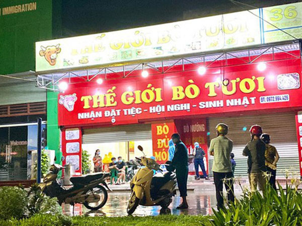 Thông báo khẩn: Tìm người từng đến nhà hàng Thế giới bò tươi từ 10/7-11/8