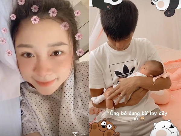 Bà xã Phan Văn Đức kể chuyện đi đẻ: Mê man, đau ròng rã, nghe con khóc mới dám khóc